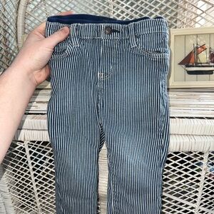 Baby b’gosh striped jeans